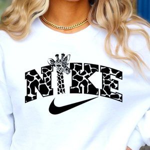 Giraffe Nike Sweatshirt